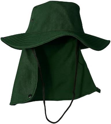 CHAPEU AUSTRALIANO SEM LOGO VERDE ESCURO TAM UNICO