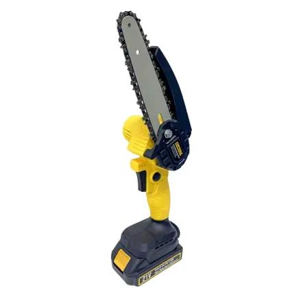 MINI MOTOSSERRA ELETRICA 6POL C/1 BATERIA RECARREGAVEL 21V ARO476