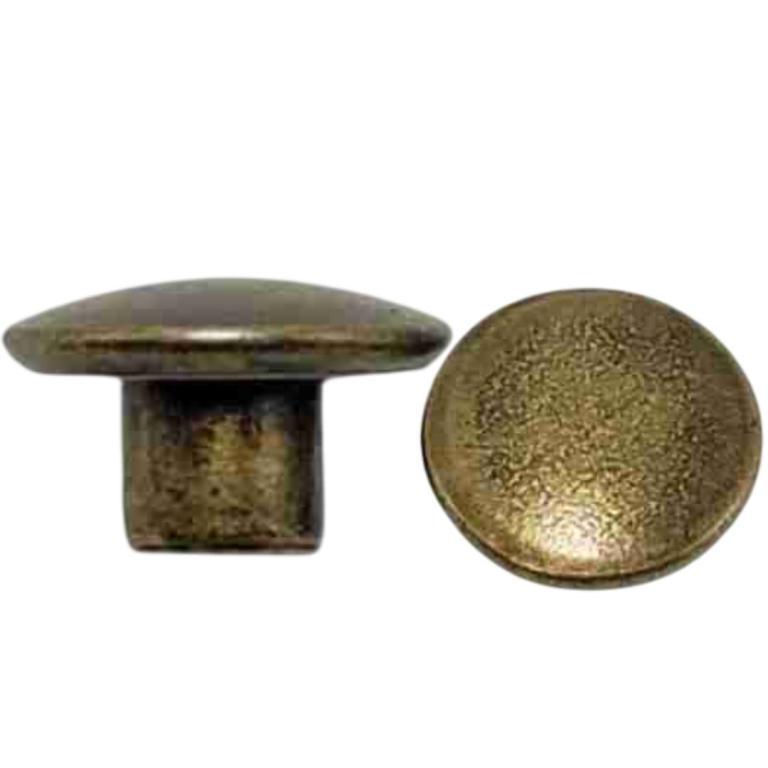 CABECA DE REBITE 1 1/2 A/L FER 122-15-C2 OURO VELHO