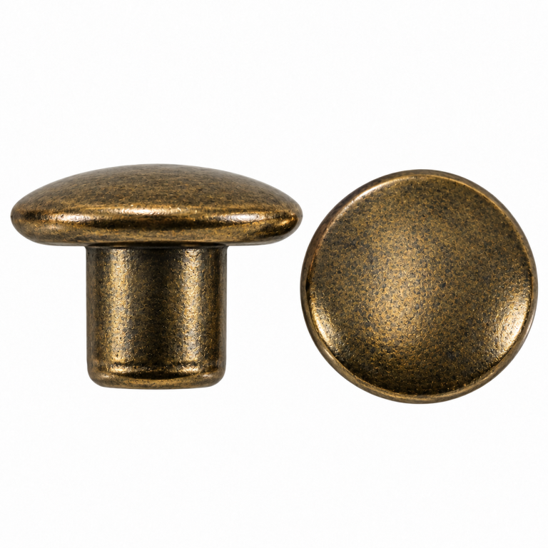CABECA DE REBITE 1 1/2 A/L FER 122-15-C2 OURO VELHO