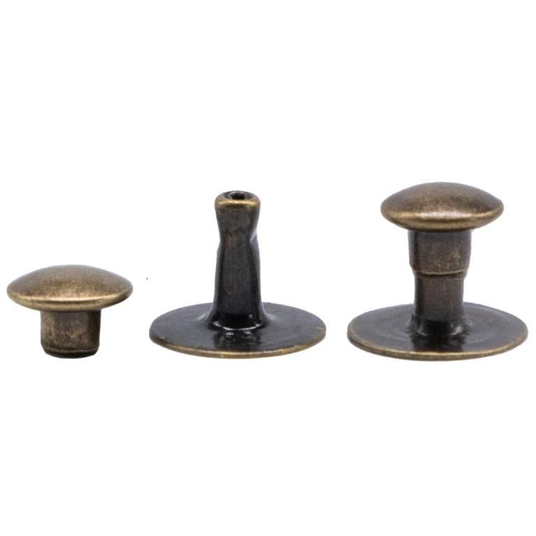 REBITE 1 1/2 A/L FER 122-15-2 OURO VELHO