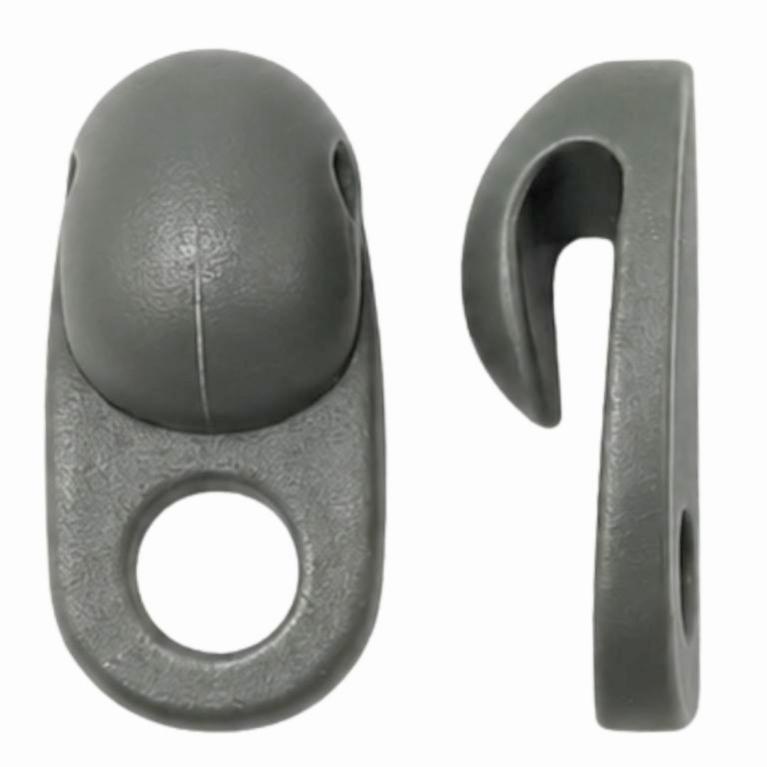 GANCHO NYLON 1-6058-EX035 VERDE/CINZA