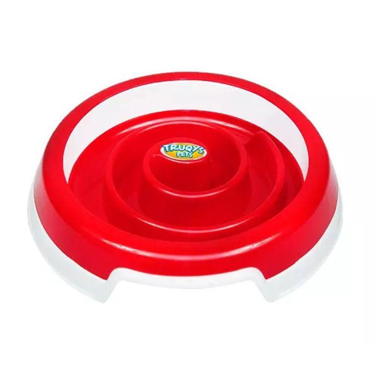 COMEDOURO SLOW FOOD MEDIO VERMELHO
