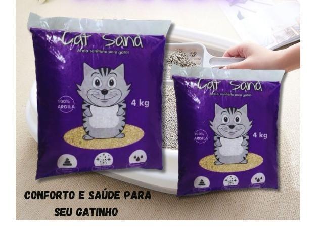 AREIA CAT SAND 4 KG UNID