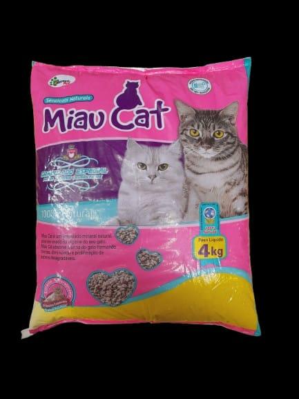 AREIA MIAU CAT FINA 4 KG 1UND