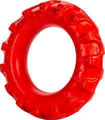 BRINQUEDO PNEU VERMELHO MACICO 1UND