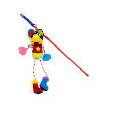 BRINQUEDO PESCA GATO RATINHO 40CM SAVANA