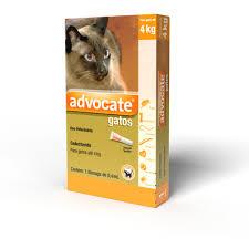 ADVOCATE GATOS ATE 4 KG 0,4ML CADA PIPETA