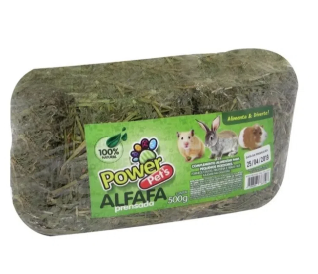 ALFAFA PRENCADA POWER PET 500GR