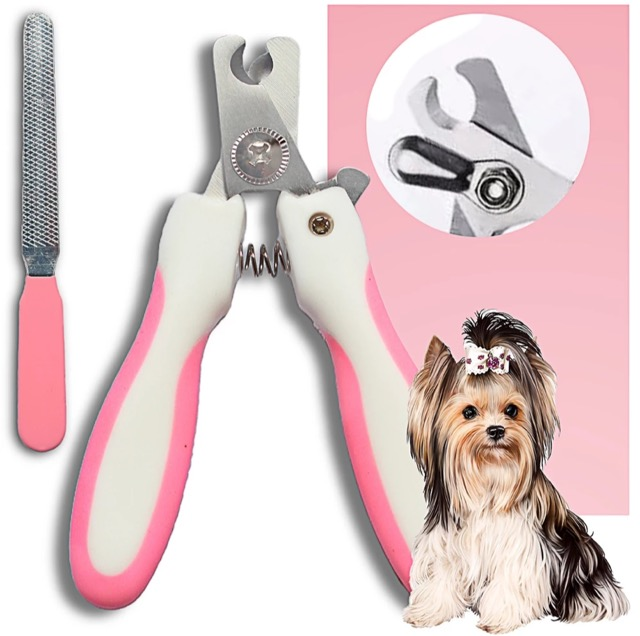 ALICATE UNHA + LIXA GRANDE MAYLON PET