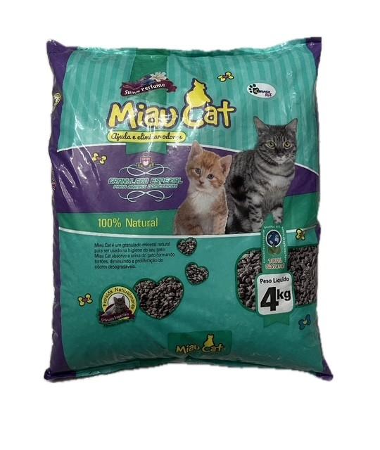 AREIA MIAU CAT MEDIA PERFUMADA 4KG