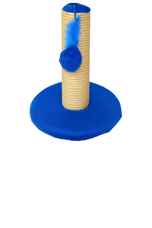 ARRANHADOR MINI POSTE AZUL