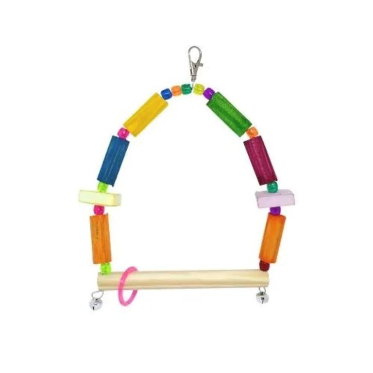 BALANCO PERIQUITO MADEIRA PEDRA CALCIO