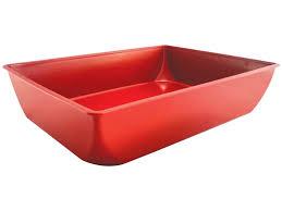 BANDEJA SEM ABA VERMELHA