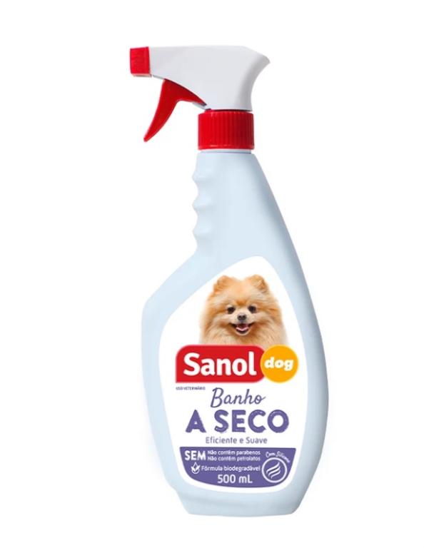 BANHO A SECO SANOL DOG SPRAY 500ML
