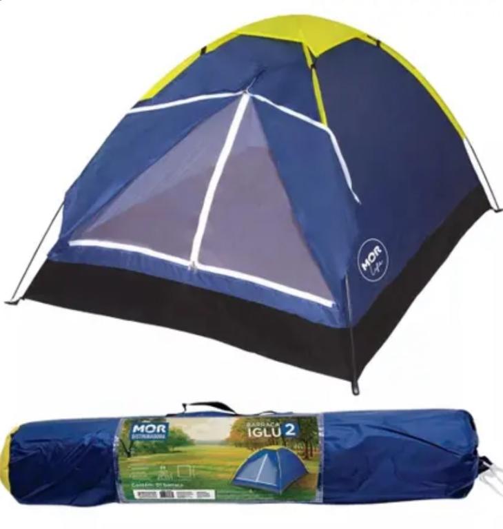 BARRACA CAMPING 2 PESSOAS 205X145X100CM