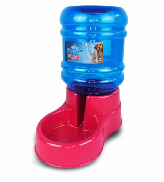 BEBEDOURO AUTOMATICO 10LT ROSA BRINQPET