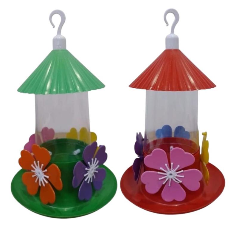 BEBEDOURO DE BEIJA FLOR CHAPEU CHINES BANDEJA