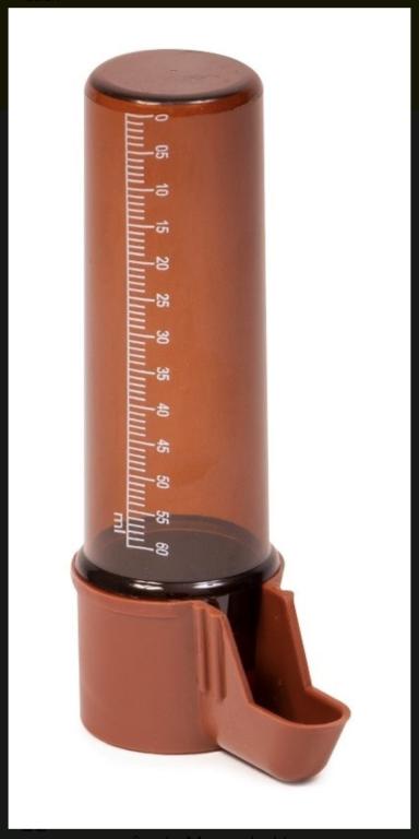 BEBEDOURO PASSARO FUME GRADUADOR MALHA FINA 100ML