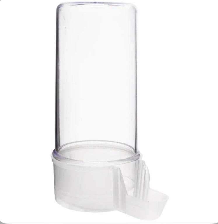 BEBEDOURO PASSARO TRANSPARENTE 200ML MALHA LARGA 1 UND (PC8)