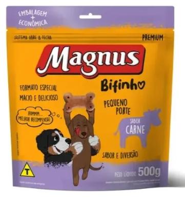 BIFINHO MAGNUS PP CARNE 500GR
