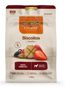 BISCOITO SPECIAL DOG ADULTO FRUTAS VERMELHAS 250GR