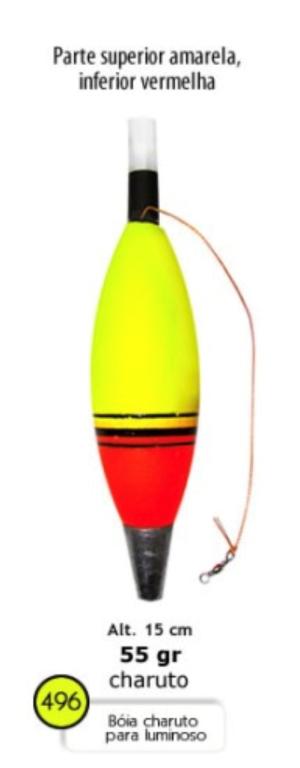BOIA CHARUTO LUMINOSO 496 15CM 55GR