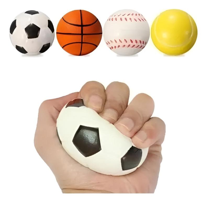 BOLA MACIA MISTA MASSAGEM FISIO 6CM 1UND