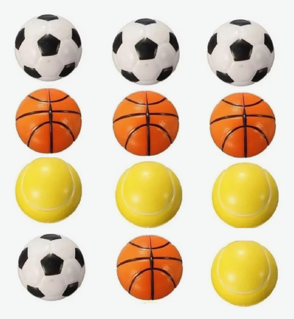 BOLA MACIA FISIOTERAPIA 6CM 1UND