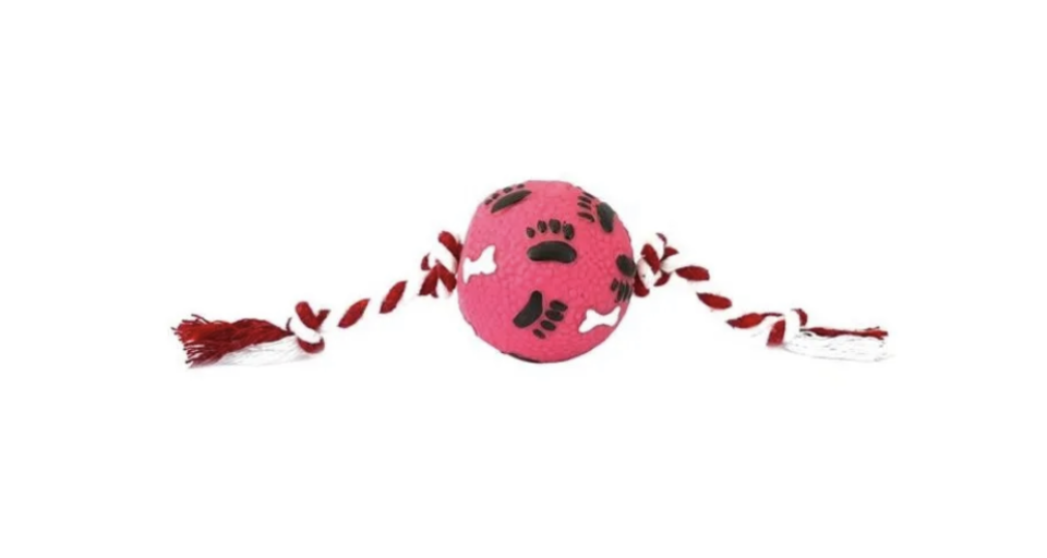 BOLA PATA OSSO MEDIA COM CORDA