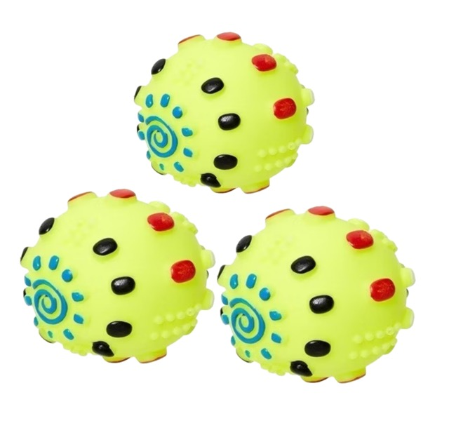 BOLA VINIL AMARELA 1UND