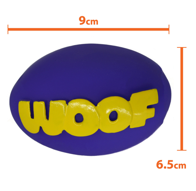 BOLA WOOF COM APITO PEQUENA