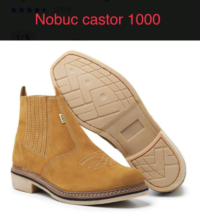 BOTINA NOBUC CASTOR 40 1000