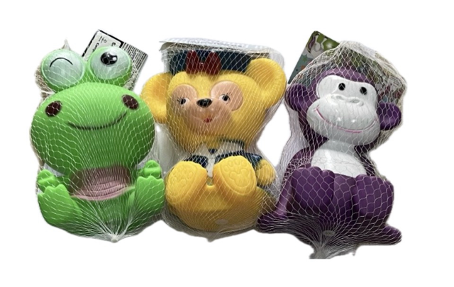 BRINQUEDO VINIL GRANDE CAES 9X16X13CM 1 UNDPET608