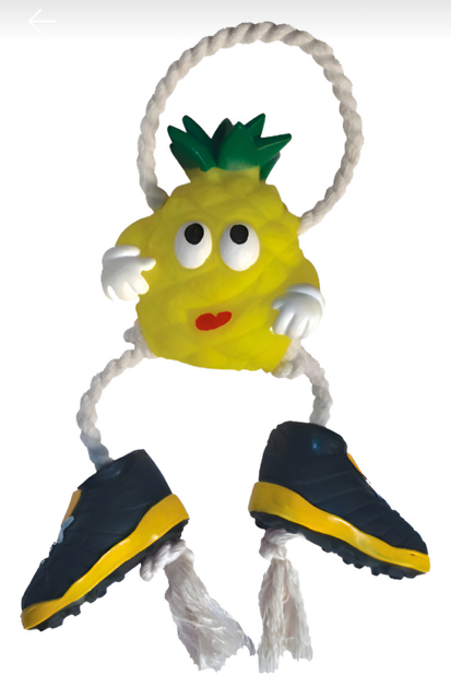 BRINQUEDO ABACAXI CORDA TENIS