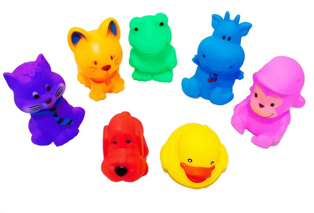 BRINQUEDO BICHINHO KIDS VINIL 9X6CM