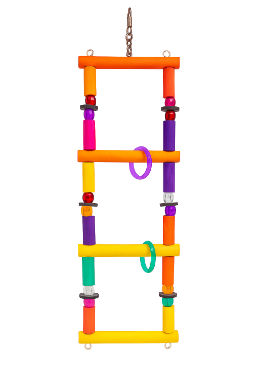 BRINQUEDO ESCADA PASSAROS ARGOLA MEDIA 93.19