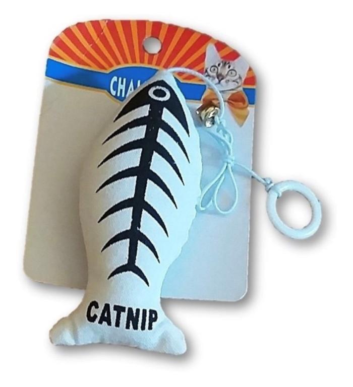 BRINQUEDO GATO CAT STRING PEIXE
