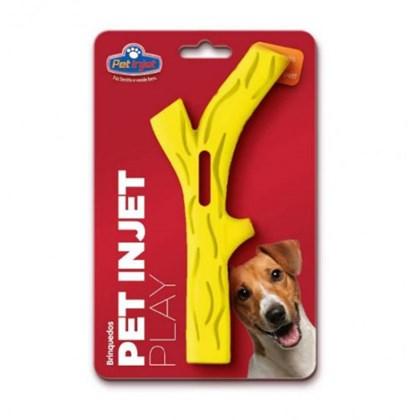 BRINQUEDO GRAVETO AMARELO MACICO