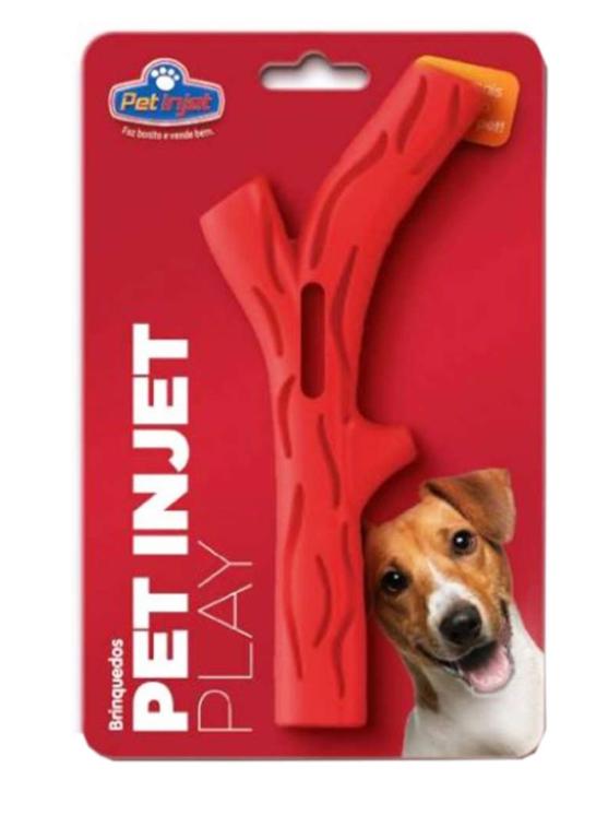 BRINQUEDO GRAVETO VERMELHO MACICO