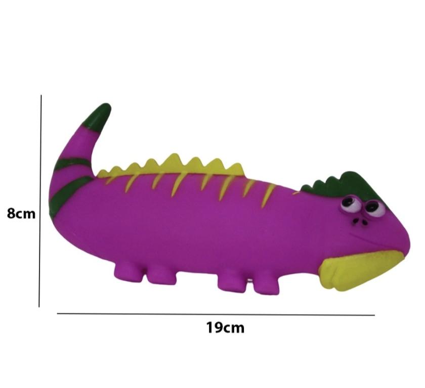 BRINQUEDO IGUANA VINIL DOG339