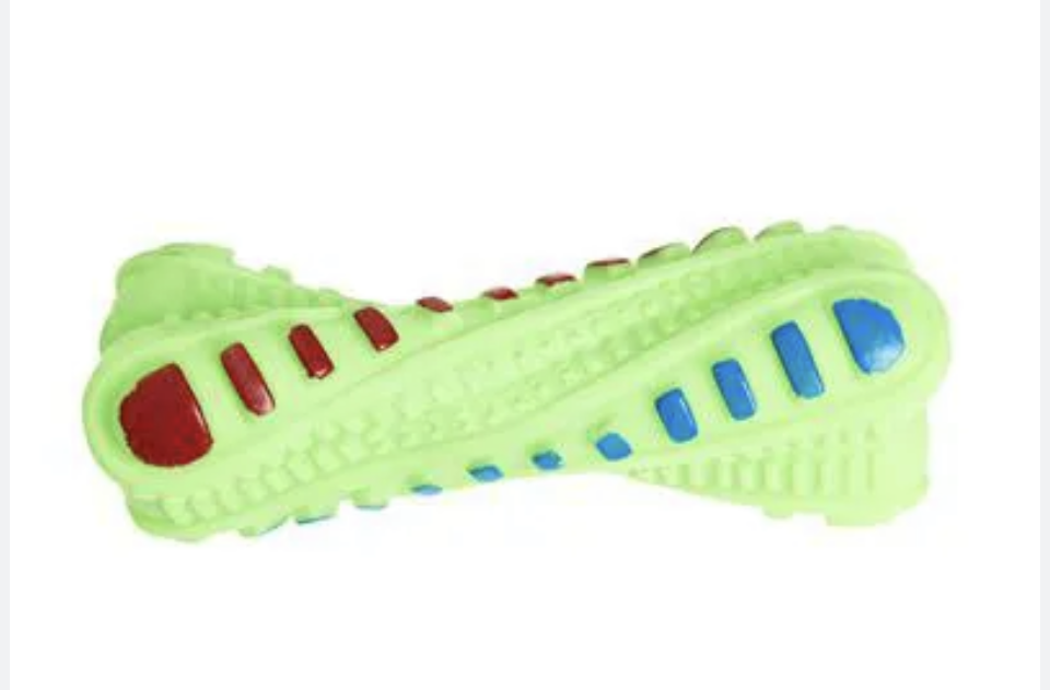 BRINQUEDO OSSO TORCIDO VINIL 1UND