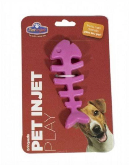 BRINQUEDO PEIXE ROSA MACICO