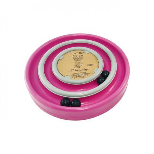 BRINQUEDO PLAY CAT 2PISTA ROSA 1UND