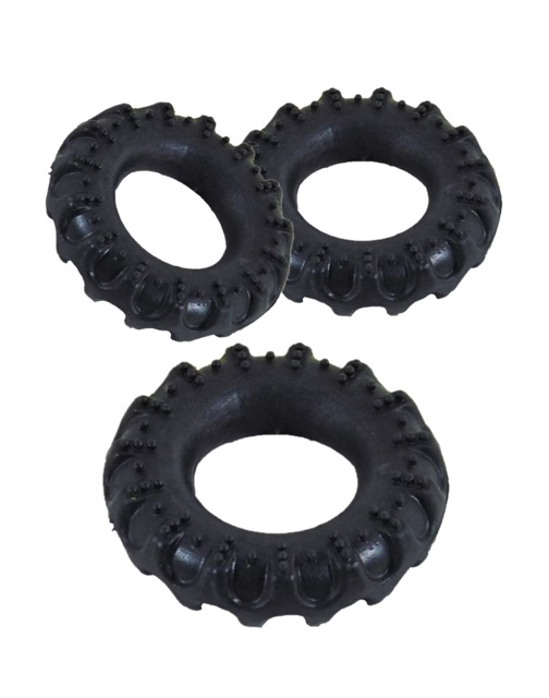 BRINQUEDO PNEU MACICO PRETO PEQUENO 110MM 1UND