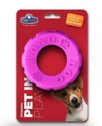 BRINQUEDO PNEU ROSA MACICO 1UND