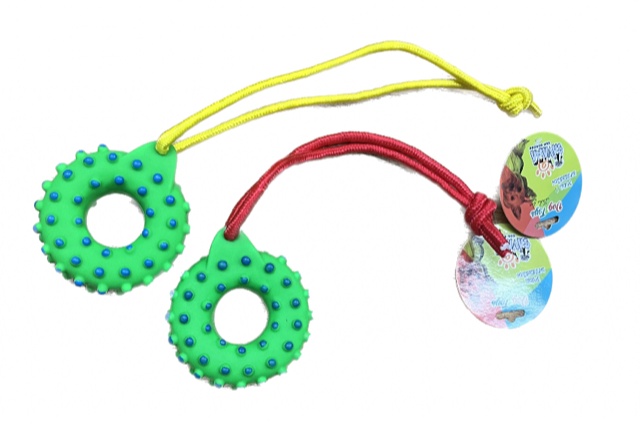 BRINQUEDO RODA CRAVO CORDA DOG344 VINIL