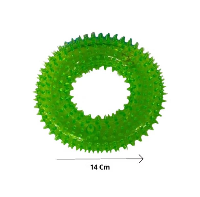 BRINQUEDO RODA CRAVO TRANSLUCIDA 14X4CM