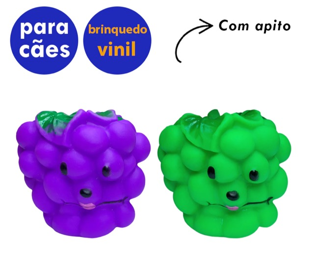 BRINQUEDO UVA VINIL DOG280