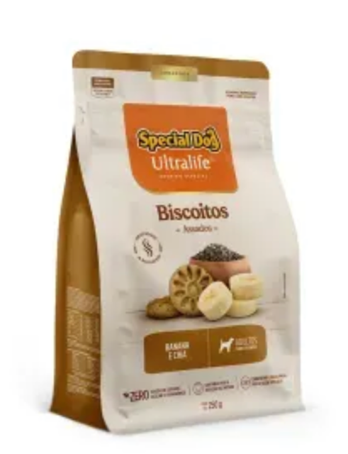 BISCOITO SPECIAL DOG BANANA 250GR